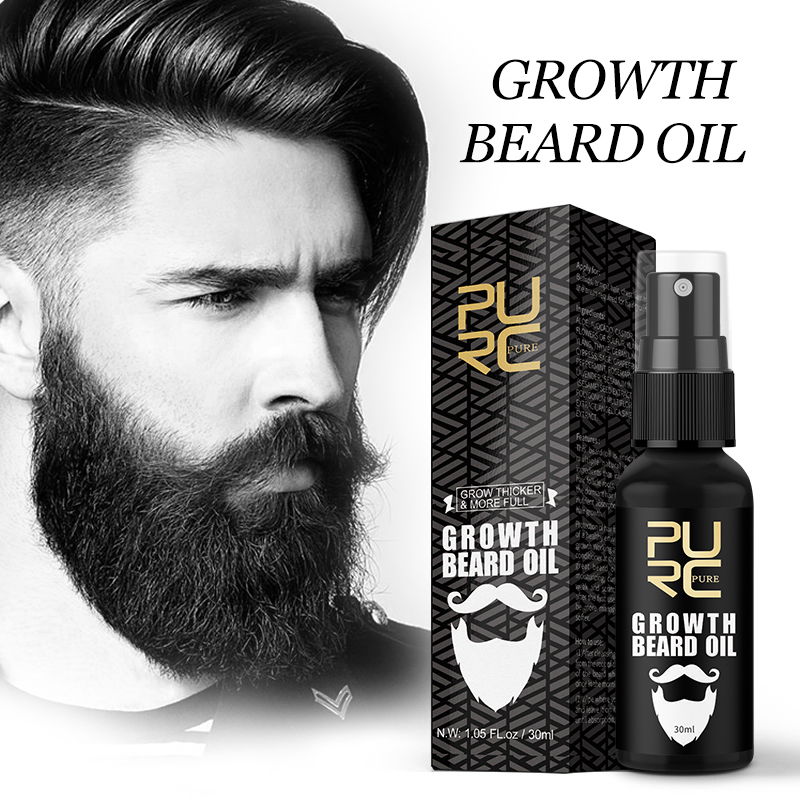 Men'S Grooming Products - زيت نمو اللحية من PURC للرجال،