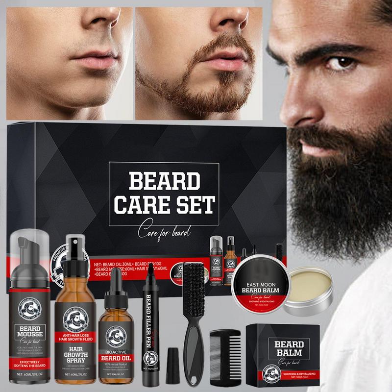 Men'S Grooming Tonic - بلسم العناية باللحية للرجال ، مجموعة