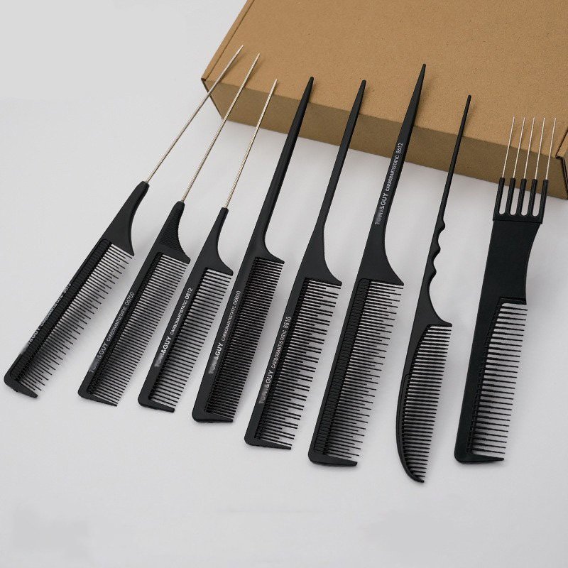 Comb Fine Tooth - أمشاط شعر احترافية من الفولاذ المقاوم