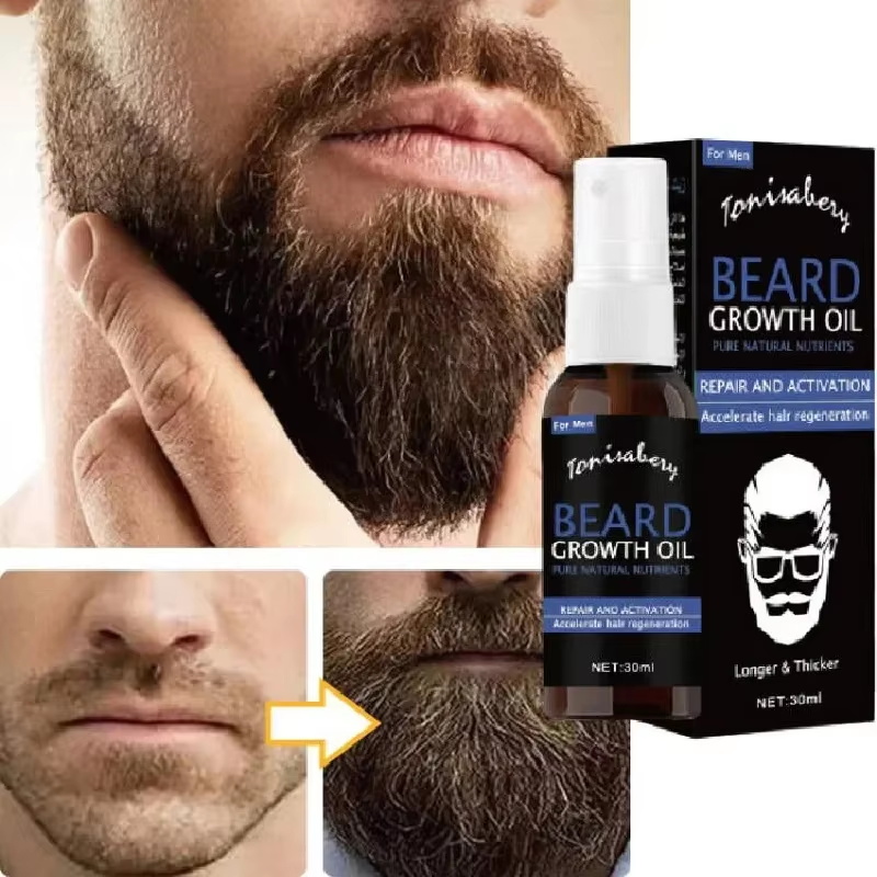 Men'S Grooming Products - زيت نمو اللحية بلسم شمع اللحية