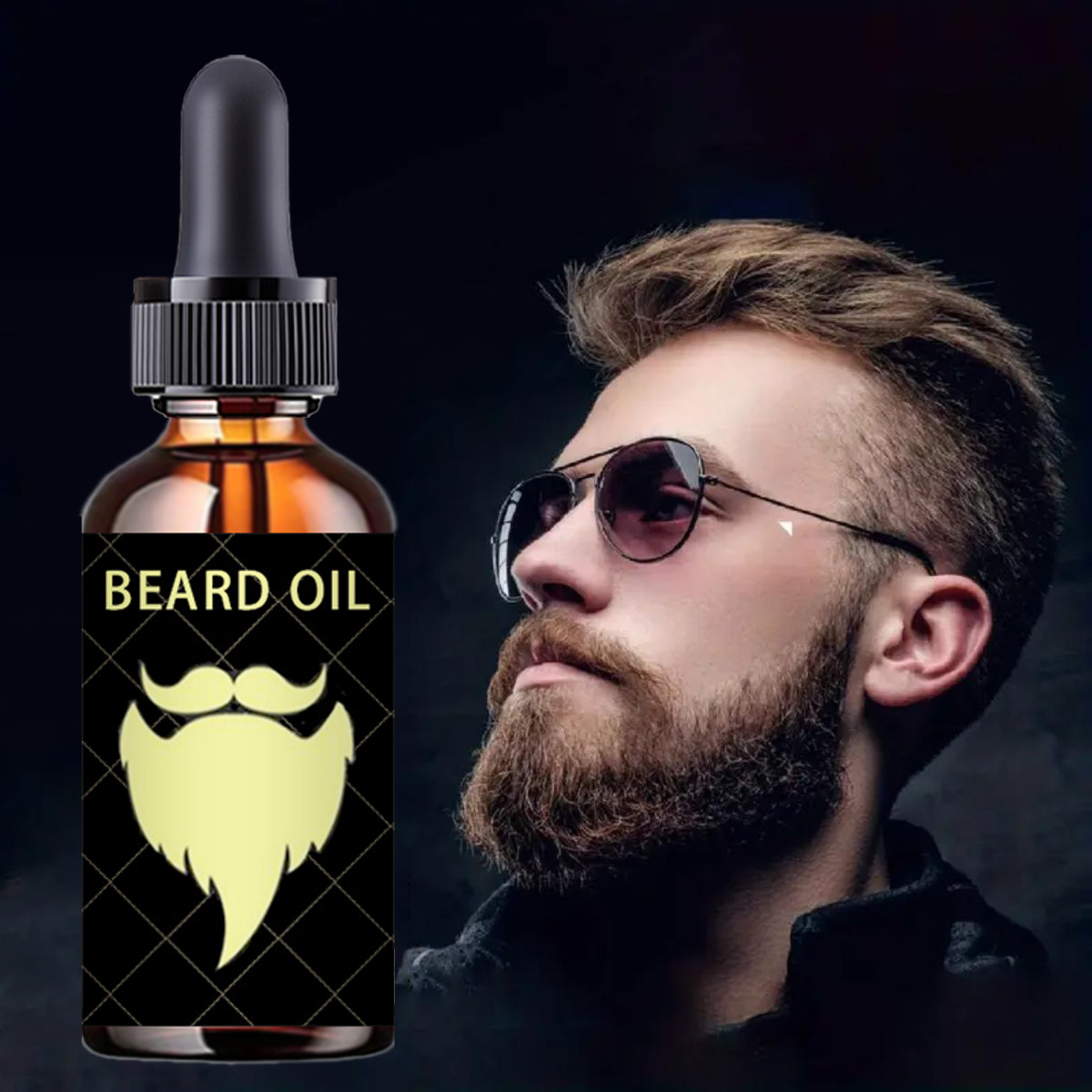Men'S Grooming Tonic - 100% طبيعي تسريع شعر الوجه تنمو