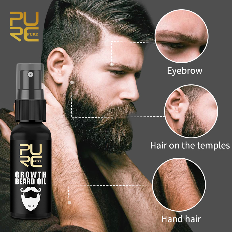 زيت نمو اللحية من PURC للرجال، - مراجعة Men'S Grooming Products وسعره
