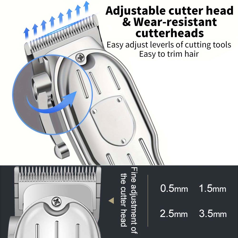 ماكينة حلاقة شعر احترافية للرج - مراجعة Mens Grooming Barber وسعره