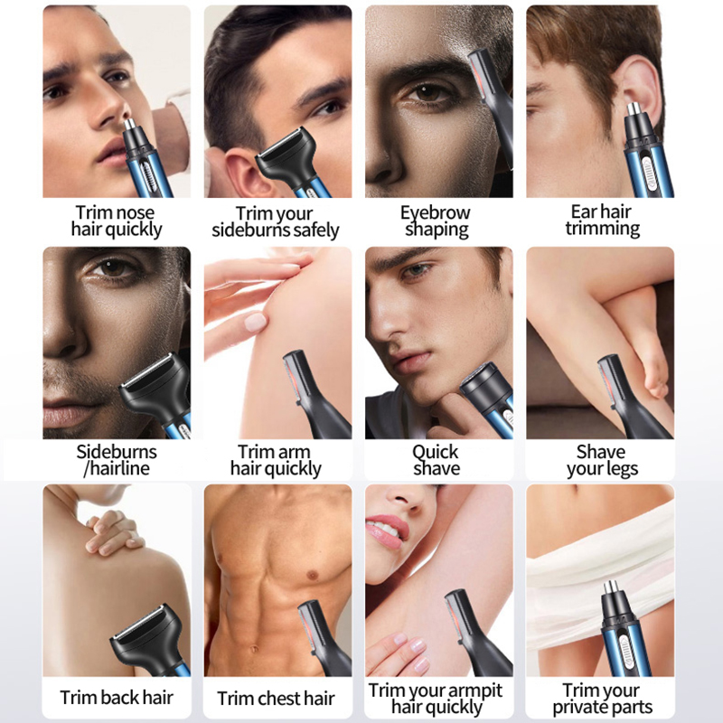ماكينة تشذيب شعر الأنف والأذن  - مراجعة Men'S Grooming Haircut وسعره
