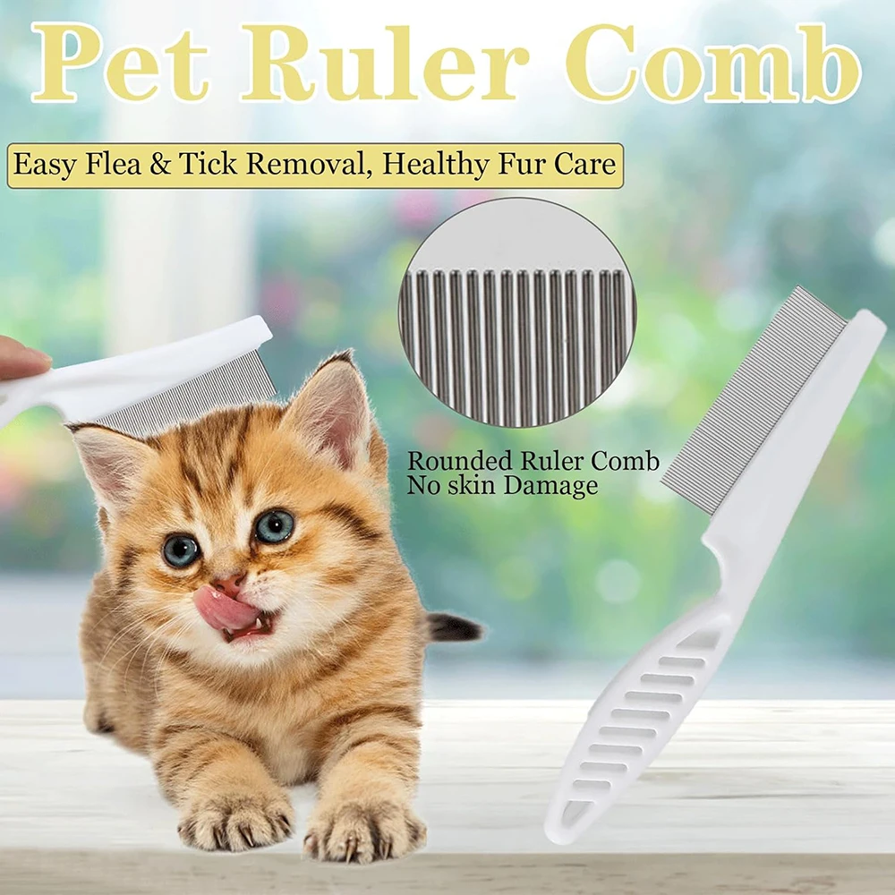 مشط للبراغيث للحيوانات الأليفة - مراجعة Comb Fine Tooth وسعره