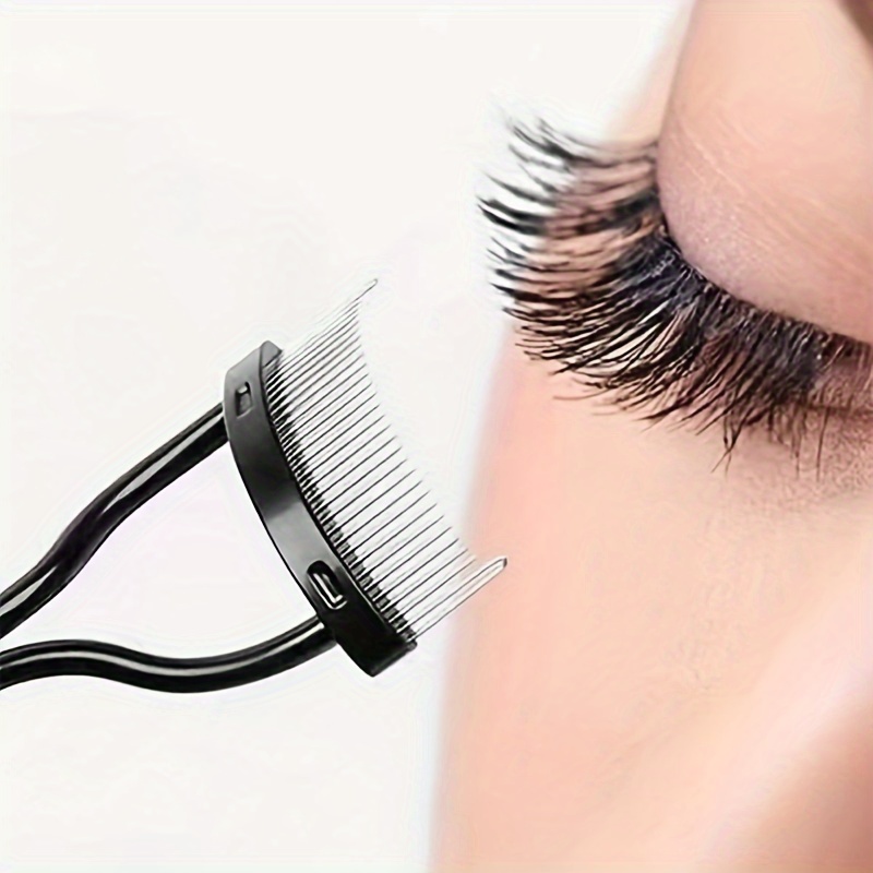 فرشاة ومشط رموش من الفولاذ الم - مراجعة Comb Fine Tooth وسعره