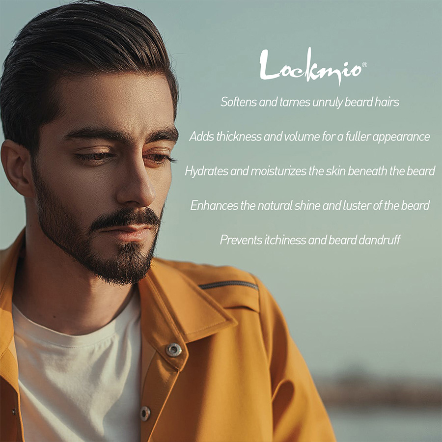 LOCKMIO بلسم اللحية الكريمي لل - مراجعة Men'S Grooming Tonic وسعره
