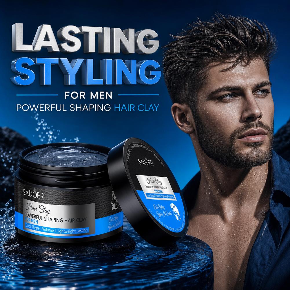 طين تصفيف الشعر للرجال بتثبيت  - مراجعة Men'S Grooming Haircut وسعره