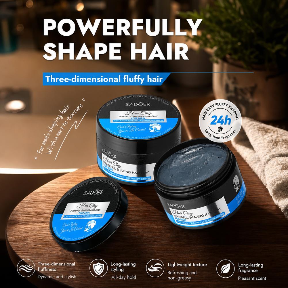 طين تصفيف الشعر للرجال بتثبيت  - مراجعة Men'S Grooming Haircut وسعره
