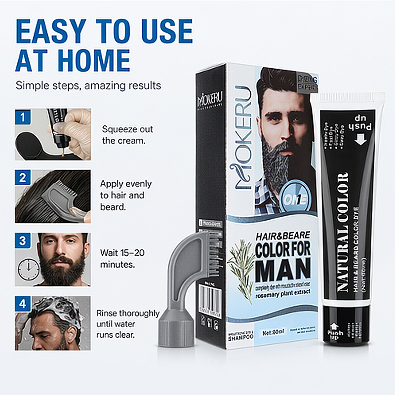 شامبو صبغة الشعر، كريم تلوين ا - مراجعة Men'S Grooming Tonic وسعره