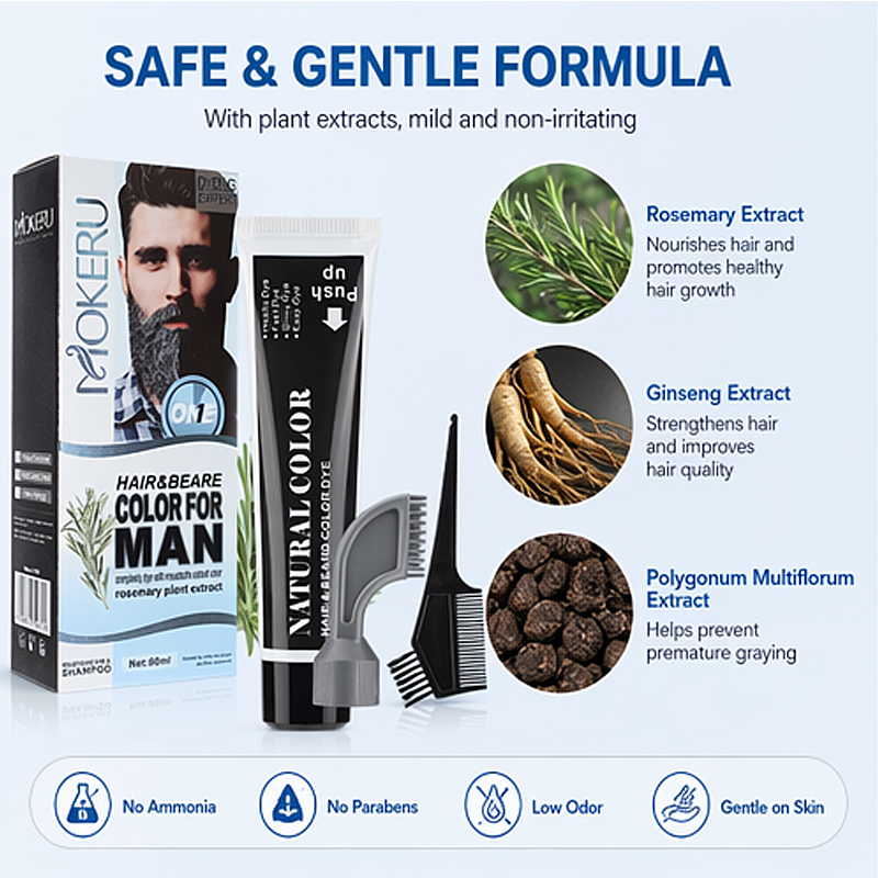شامبو صبغة الشعر، كريم تلوين ا - مراجعة Men'S Grooming Tonic وسعره