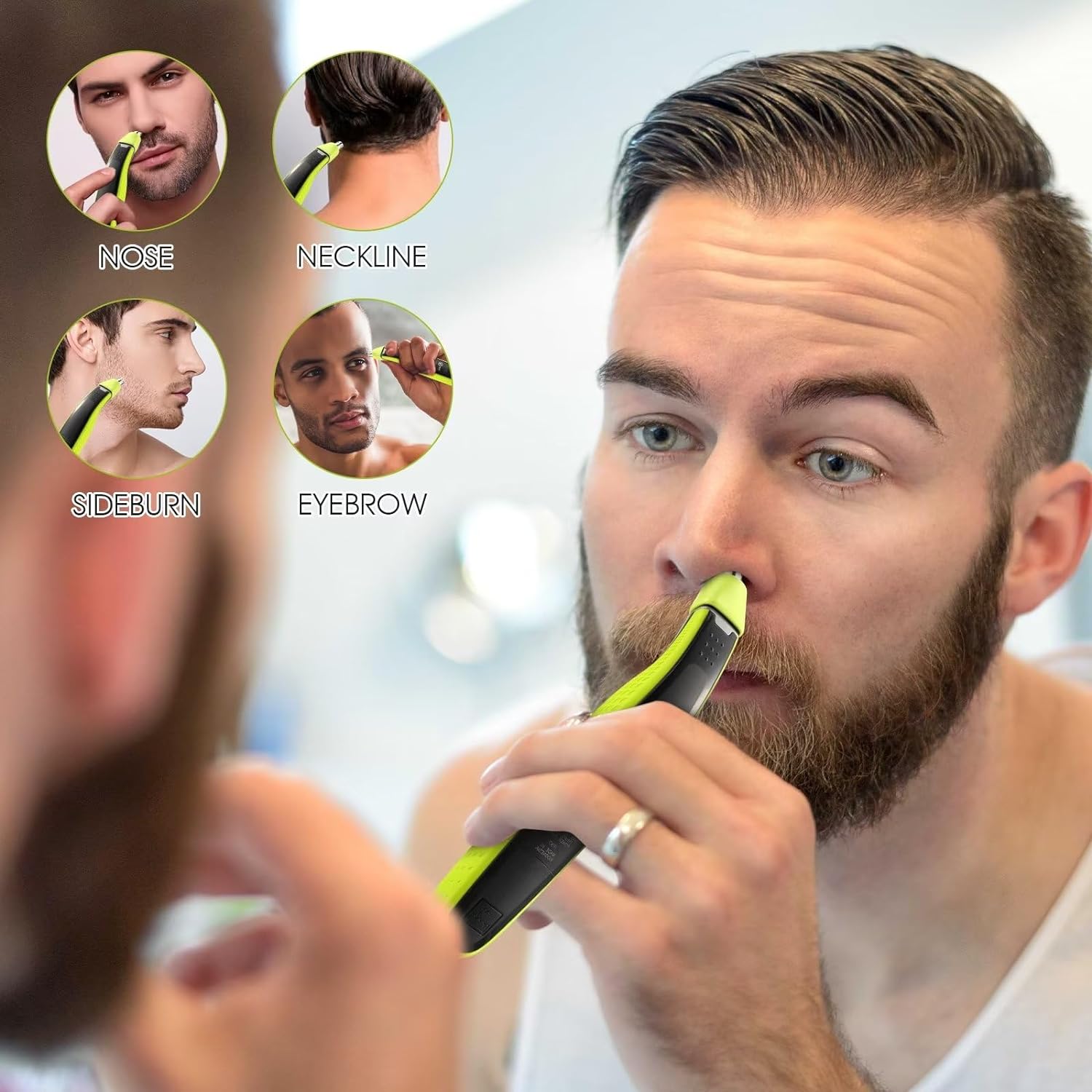 YUKU الأنف الشعر المتقلب استبد - مراجعة Men'S Grooming Haircut وسعره
