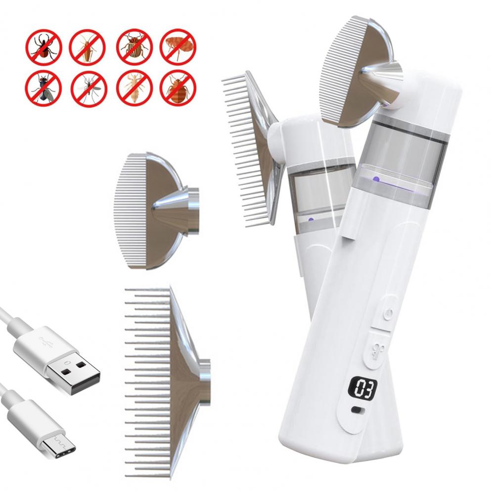 مشط كهربائي لاسلكي قابل لإعادة - مراجعة Comb Fine Tooth وسعره
