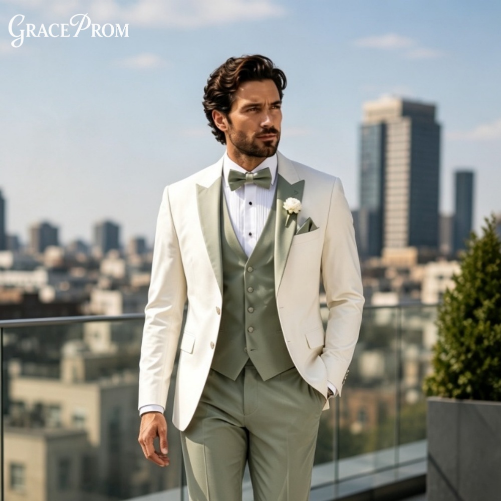 بدلة رجالية أنيقة بياقة مطوية  - مراجعة Men'S Grooming Trends وسعره