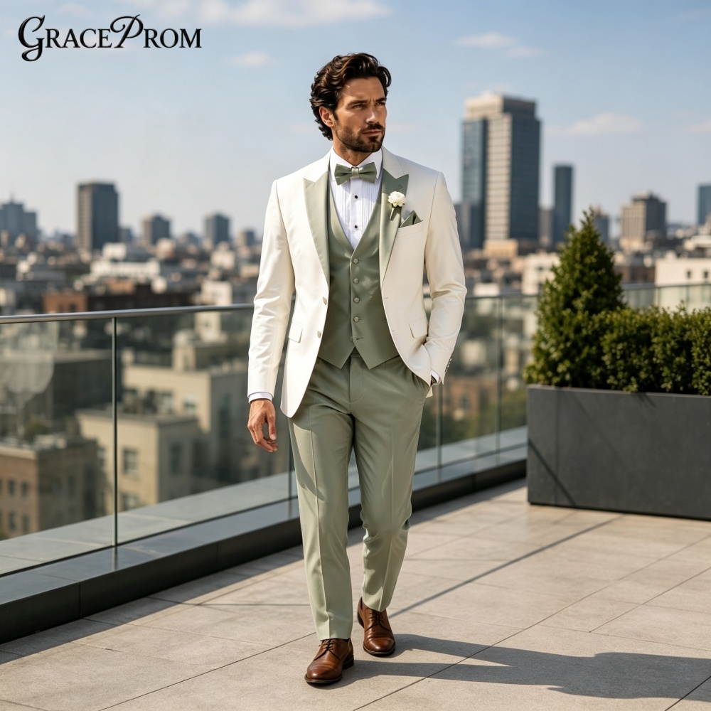 بدلة رجالية أنيقة بياقة مطوية  - مراجعة Men'S Grooming Trends وسعره