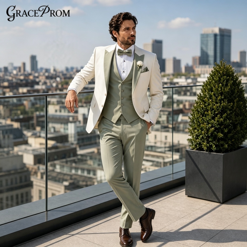 بدلة رجالية أنيقة بياقة مطوية  - مراجعة Men'S Grooming Trends وسعره