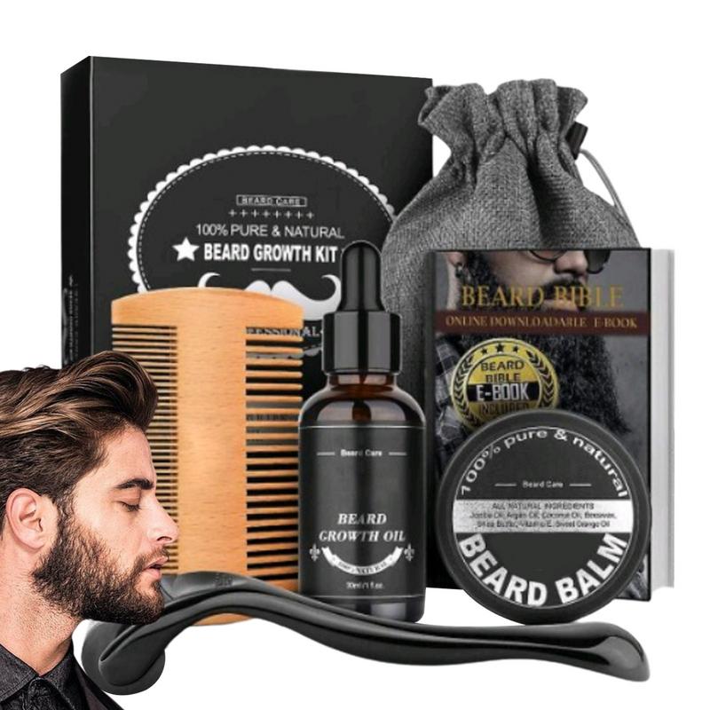 5 قطعة الرجال اللحية باربا الت - مراجعة Men'S Grooming Tonic وسعره