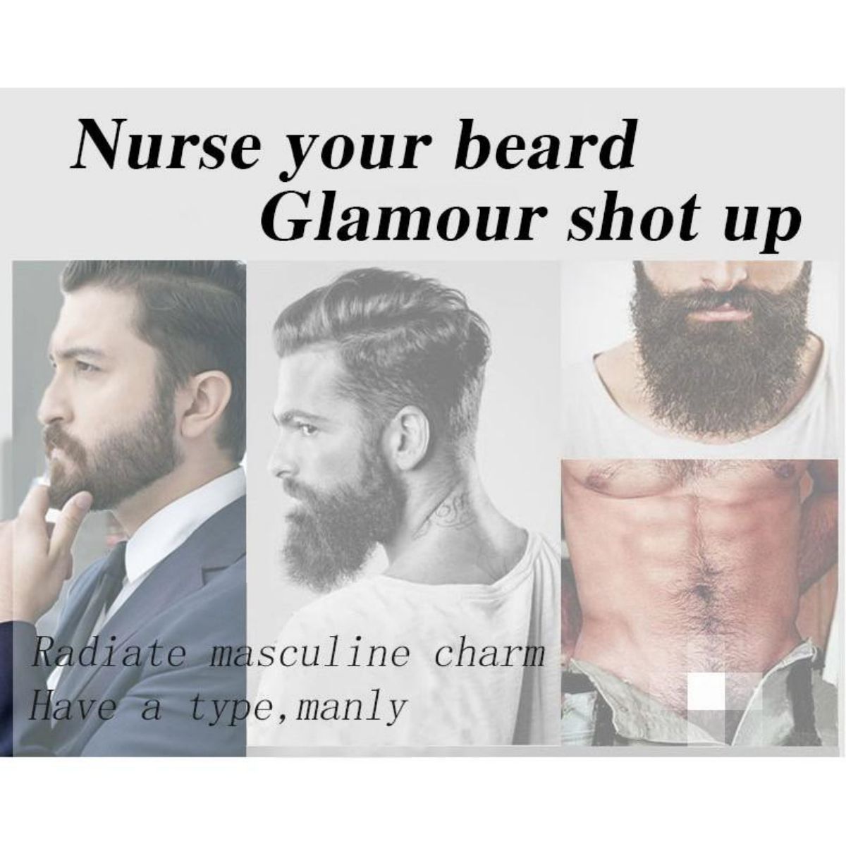 100% طبيعي تسريع شعر الوجه تنم - مراجعة Men'S Grooming Tonic وسعره
