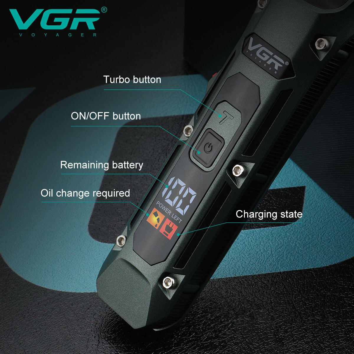 VGR V-696 جديد المعادن شعبية ص - مراجعة Hair Clipper Professional وسعره